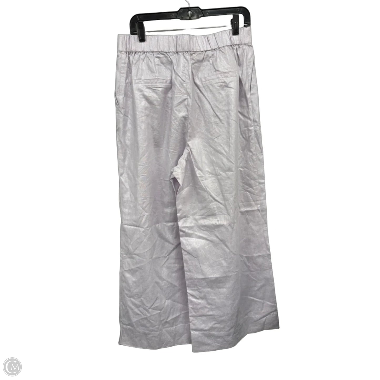 Pants Wide Leg By Cmb In Purple, Size: L