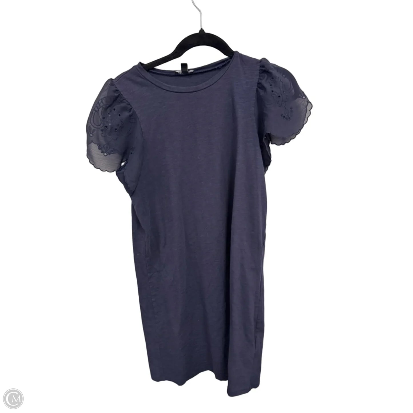 Dress Casual Short By Express In Navy, Size: S