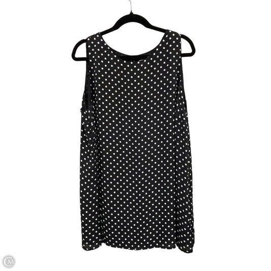 Dress Casual Short By Chicos In Polkadot Pattern, Size: Xl