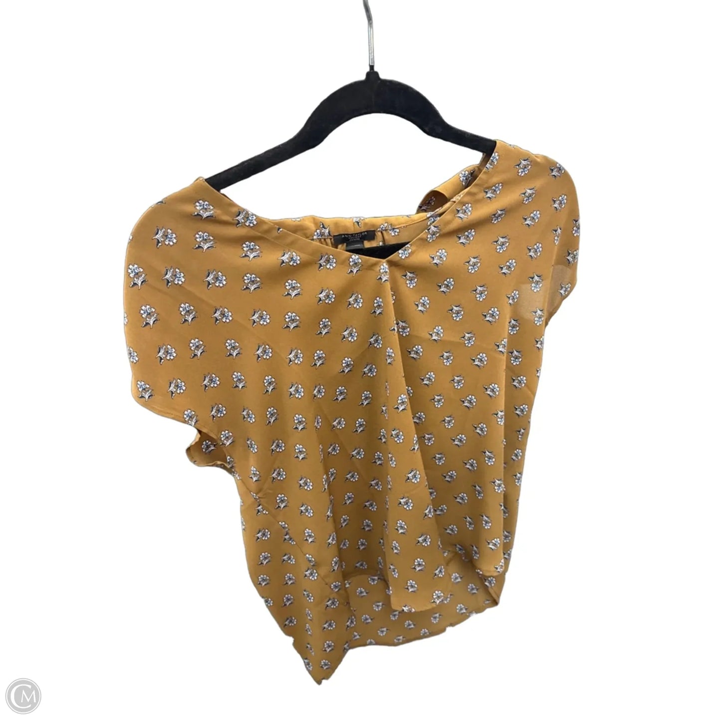 Top Sleeveless By Ann Taylor In Floral Print, Size: Mp