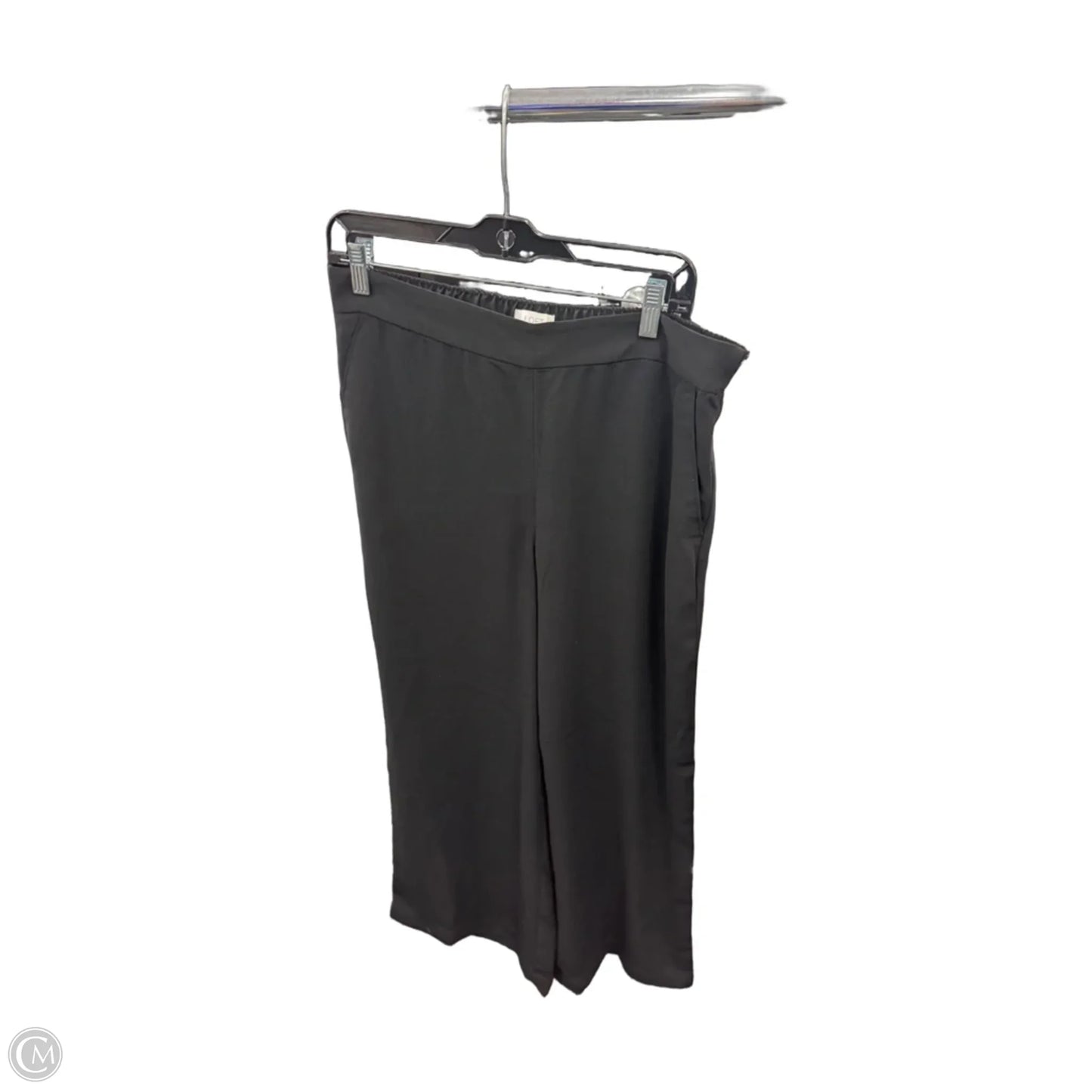 Pants Wide Leg By Loft In Black, Size: M