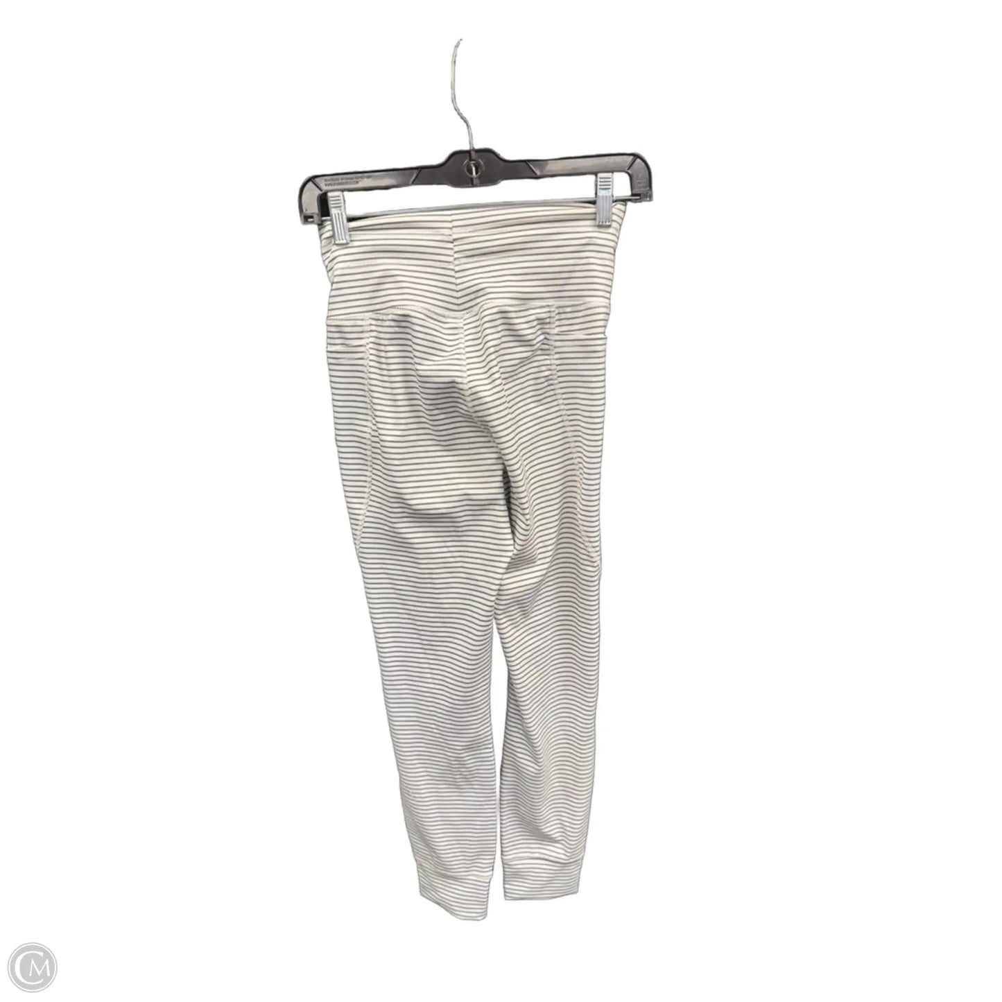 Athletic Leggings By Halara In Striped Pattern, Size: S