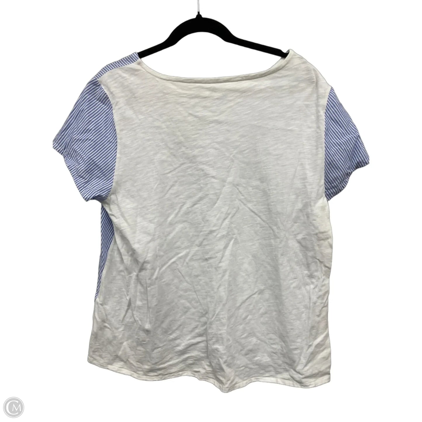 Top Short Sleeve By Vineyard Vines In Striped Pattern, Size: Xl