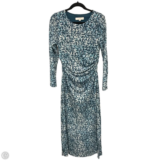 Dress Casual Maxi By Loft In Animal Print, Size: M