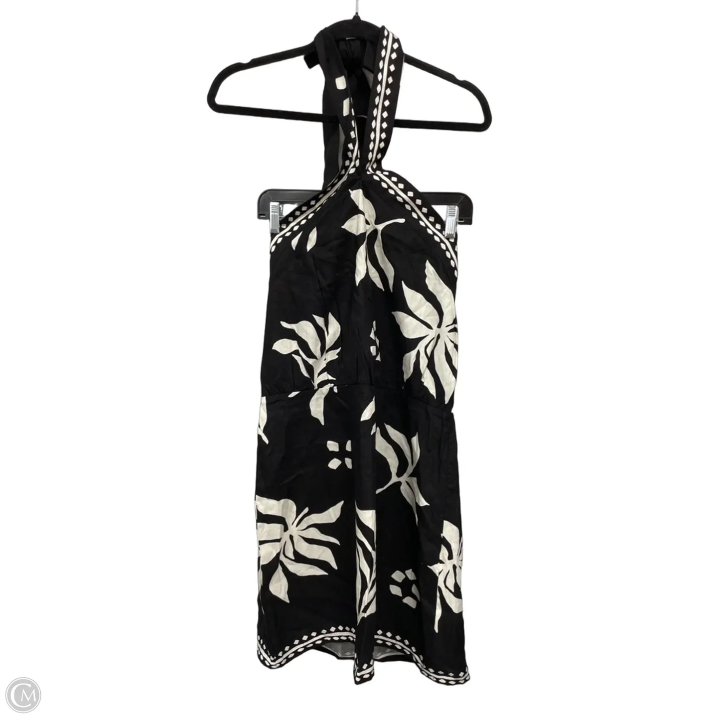 Dress Casual Short By Loft In Black & Cream, Size: 10