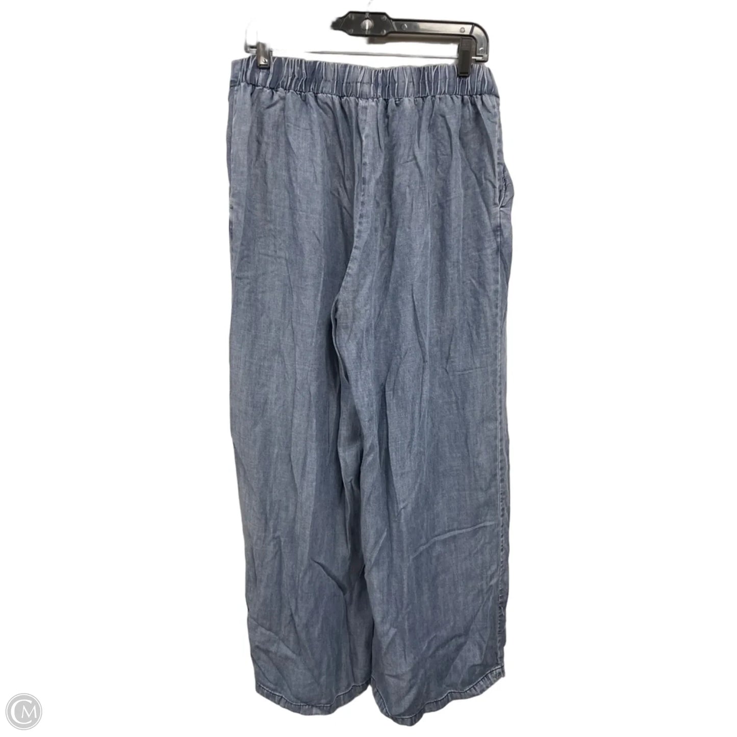 Pants Wide Leg By Clothes Mentor In Blue, Size: L
