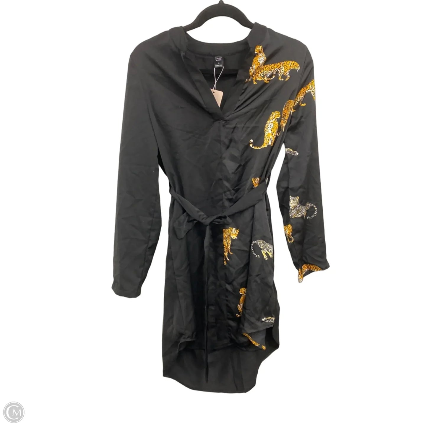 Dress Casual Short By Emery Rose In Animal Print, Size: S