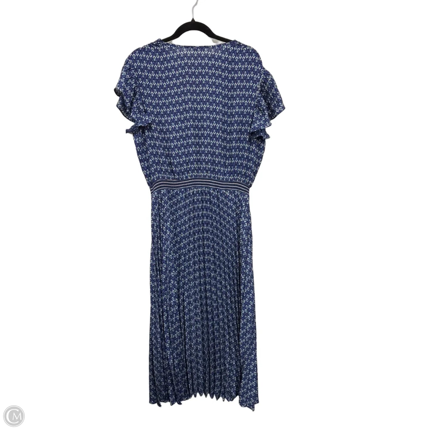 Dress Casual Maxi By Max Studio In Blue & Orange, Size: Xl