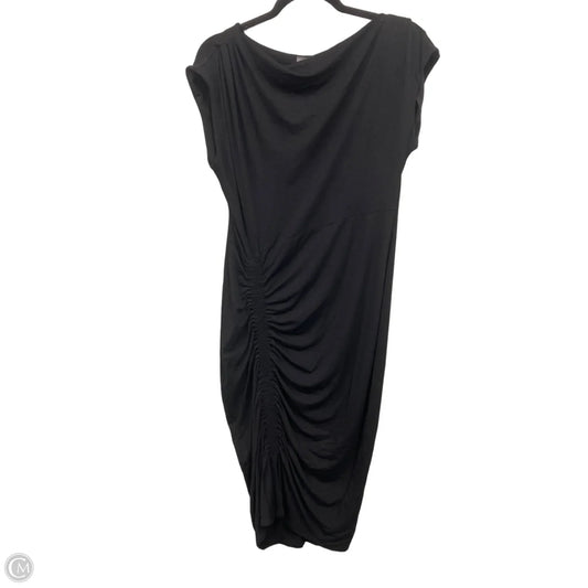 Dress Casual Midi By Vince Camuto In Black, Size: M