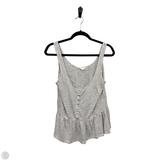 Top Sleeveless By Aeropostale In Striped Pattern, Size: S