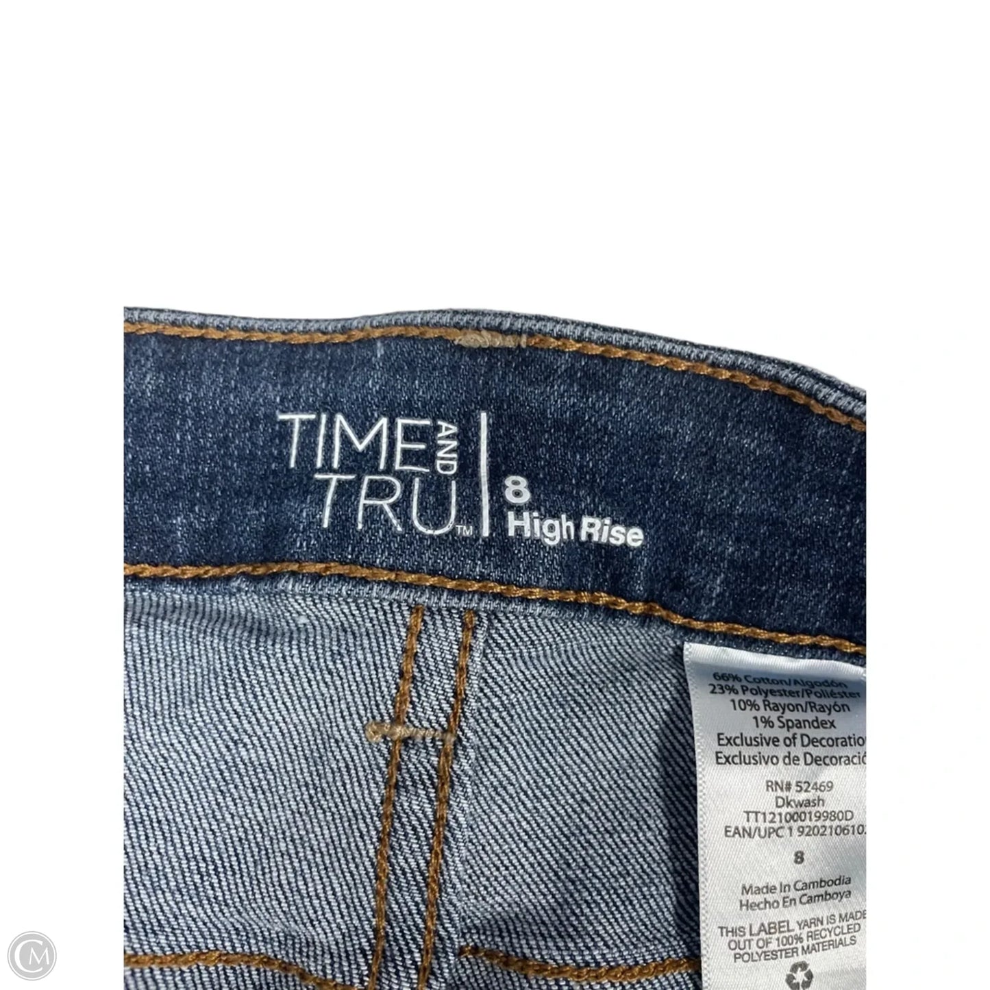 Shorts By Time And Tru In Blue, Size: 8
