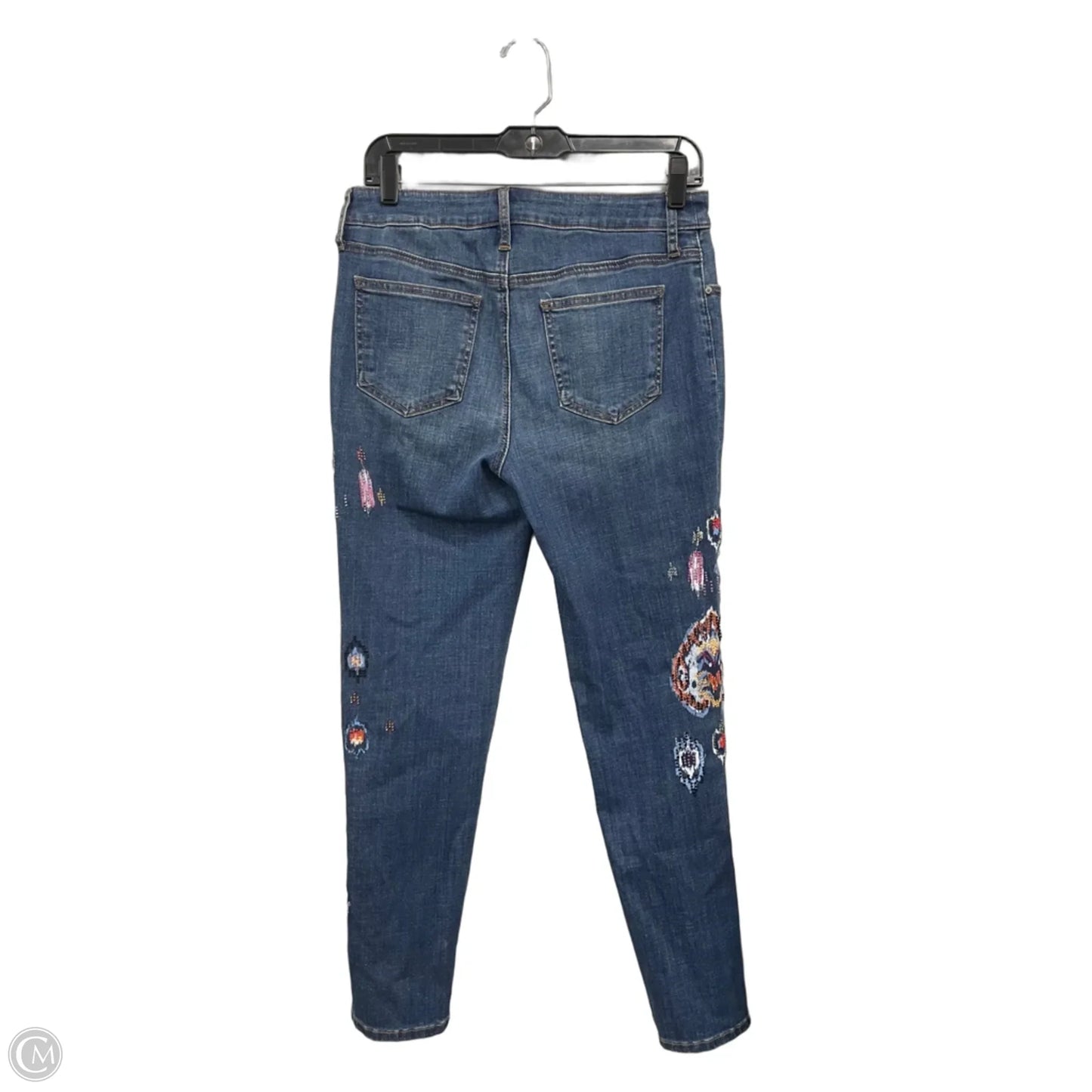 Jeans Skinny By Chicos In Blue, Size: 4