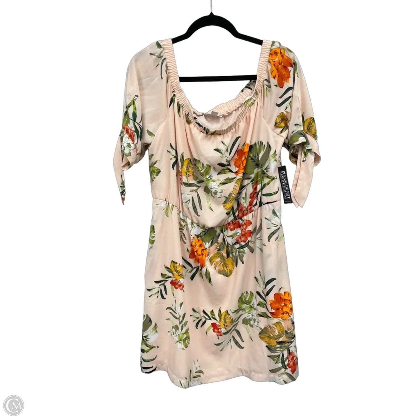 Dress Casual Short By New York And Co In Floral Print, Size: Xl