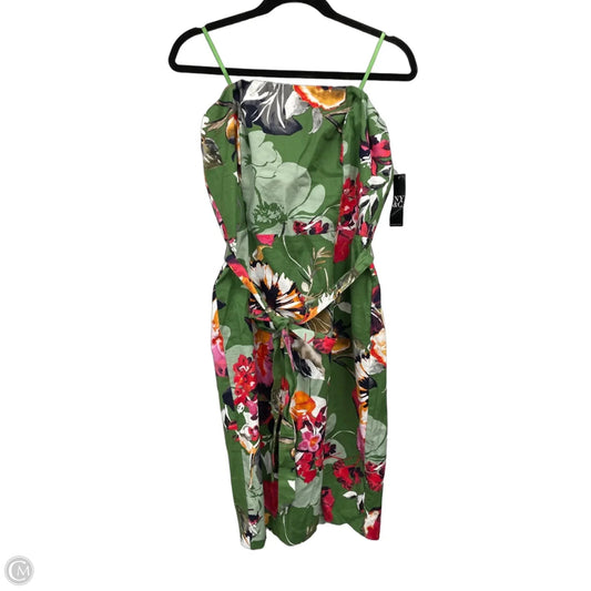 Dress Casual Short By New York And Co In Floral Print, Size: 16