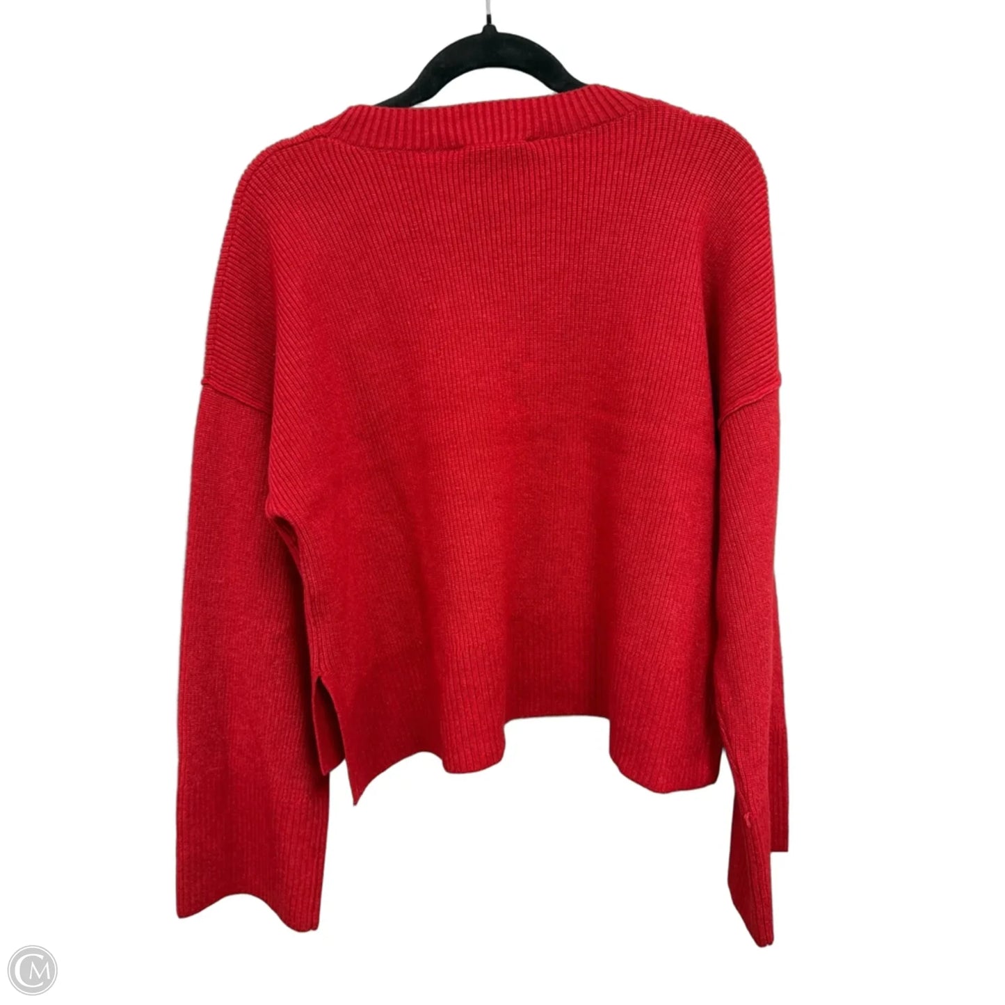 Sweater By Pink Rose In Red, Size: Xl
