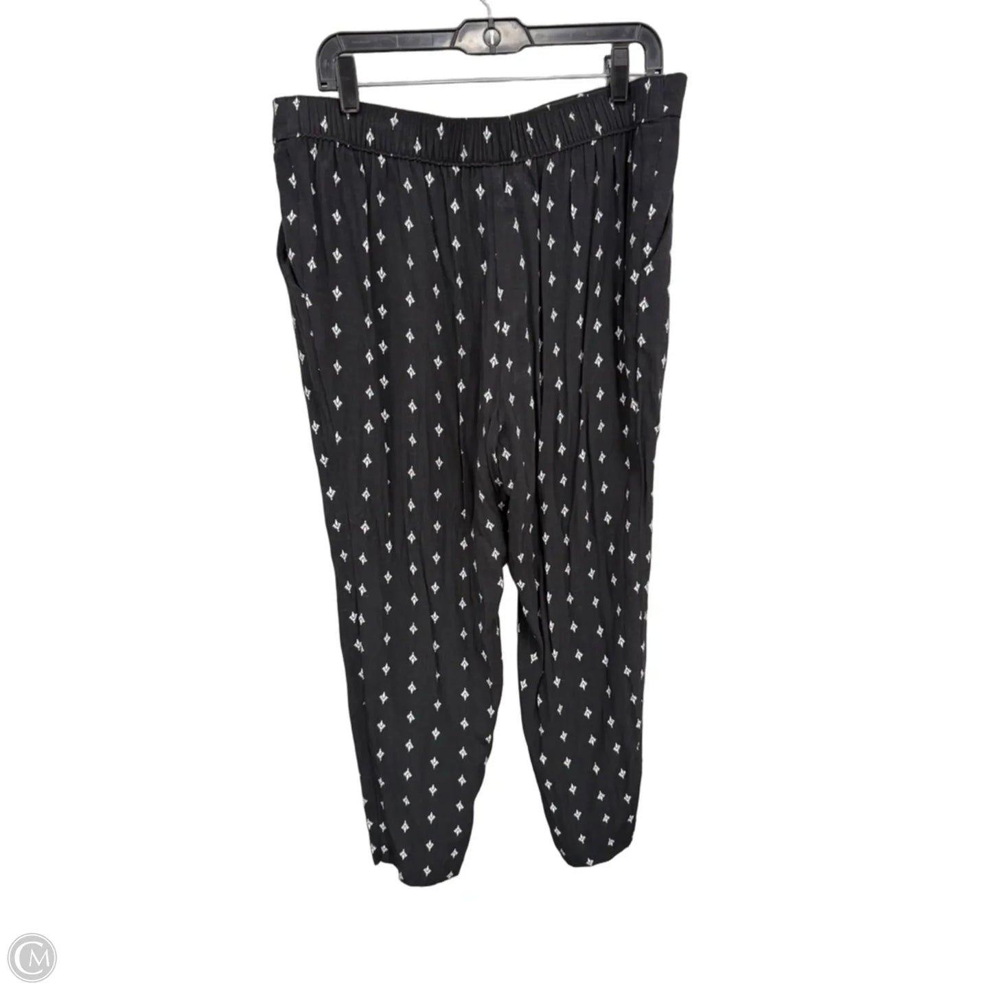 Pants Other By Loft In Black & White, Size: L