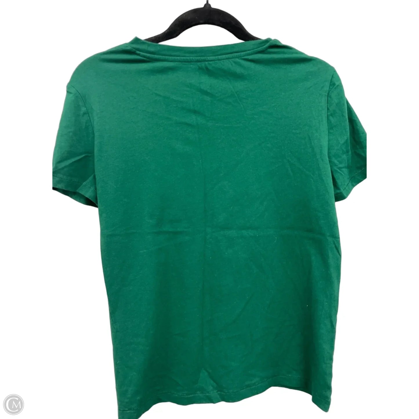 Top Short Sleeve Basic By Gap In Green, Size: M