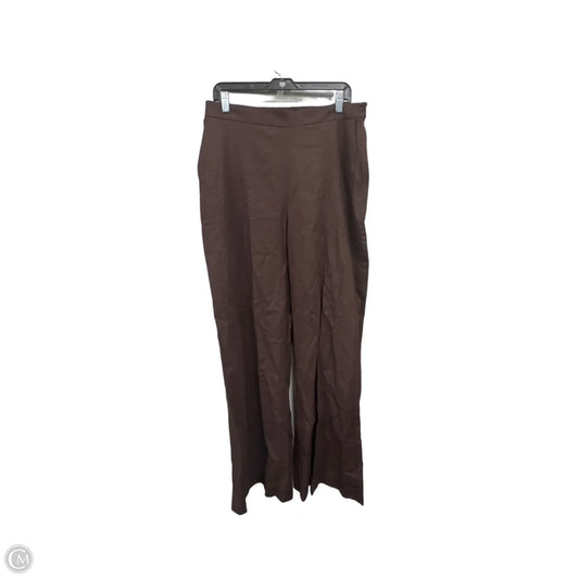 Pants Wide Leg By Express In Brown, Size: L
