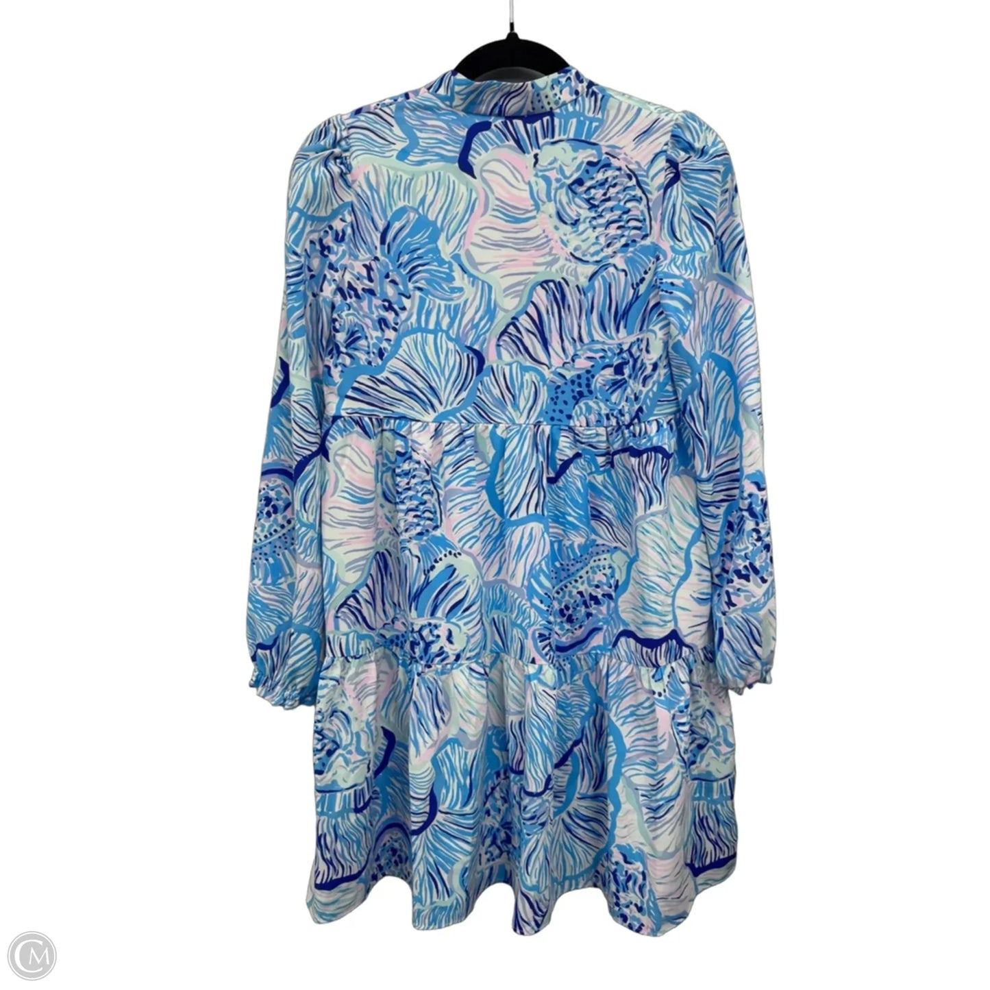 Dress Designer By Lilly Pulitzer In Blue & Pink, Size: Xxs
