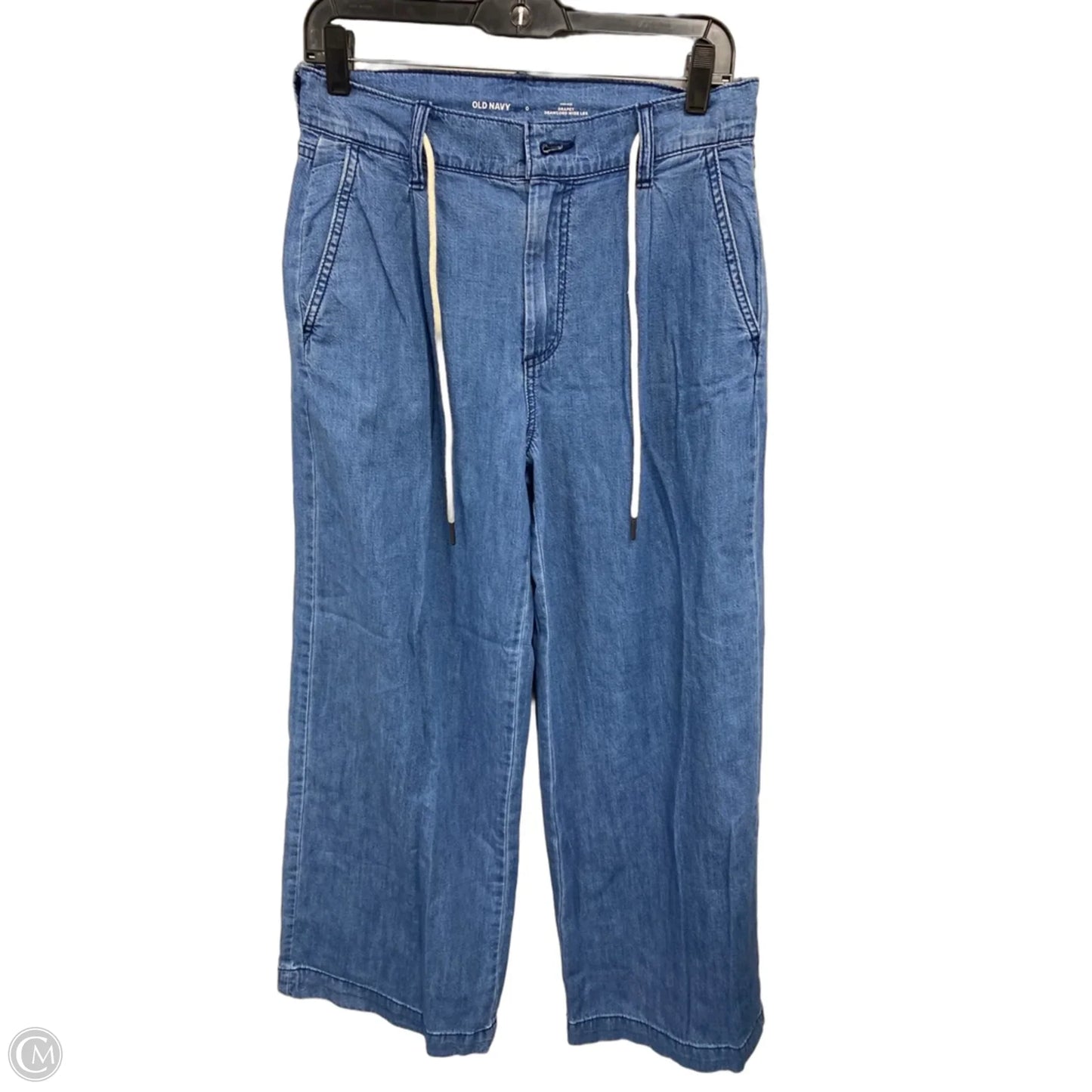 Jeans Wide Leg By Old Navy In Blue, Size: 0