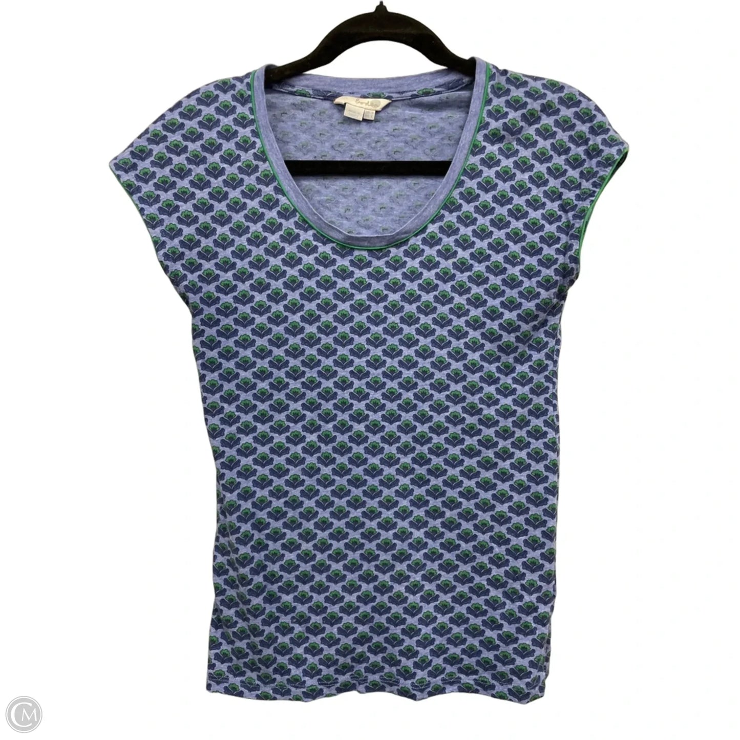 Top Sleeveless By Boden In Blue & Green, Size: 4