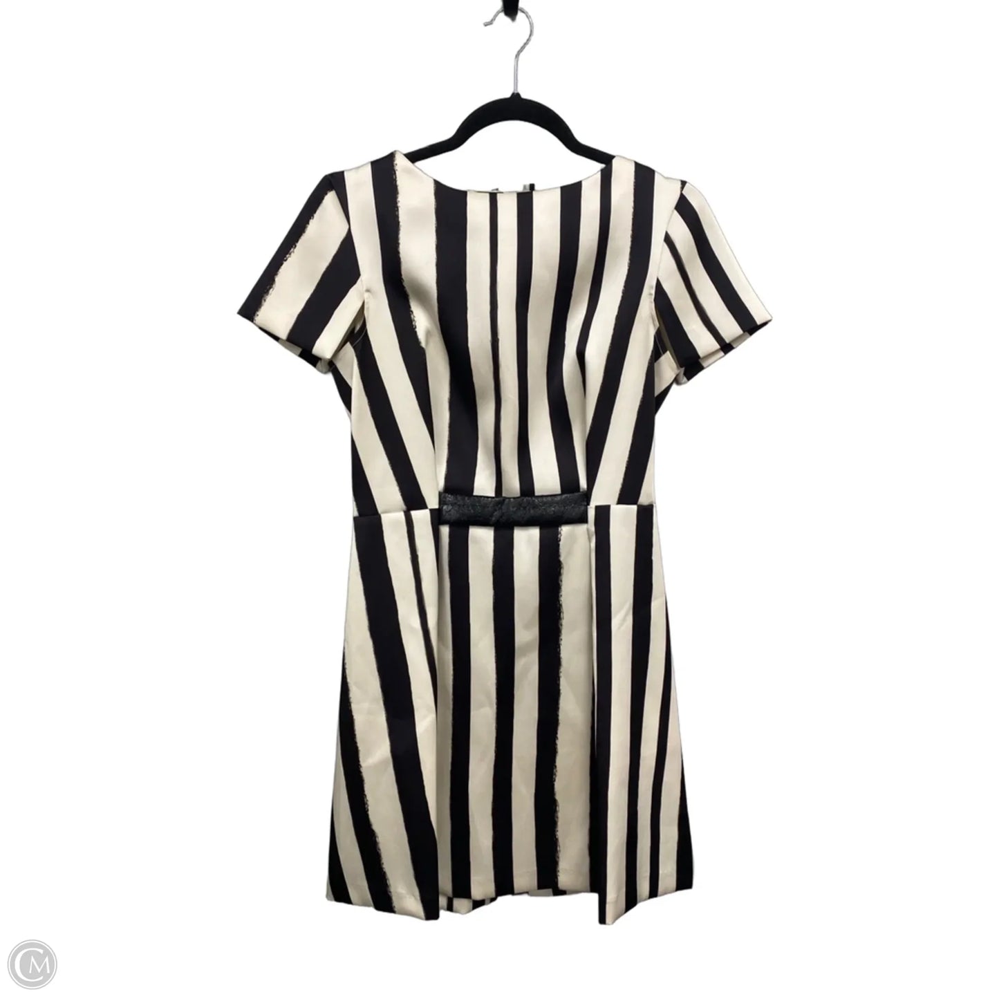 Dress Casual Short By Topshop In Striped Pattern, Size: 6