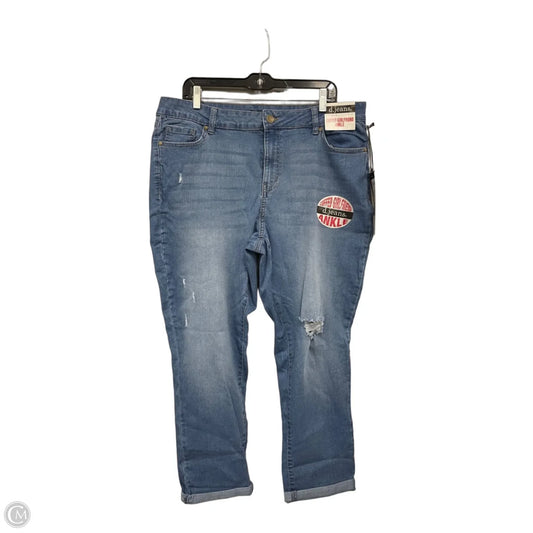 Jeans Skinny By D Jeans In Blue, Size: 20