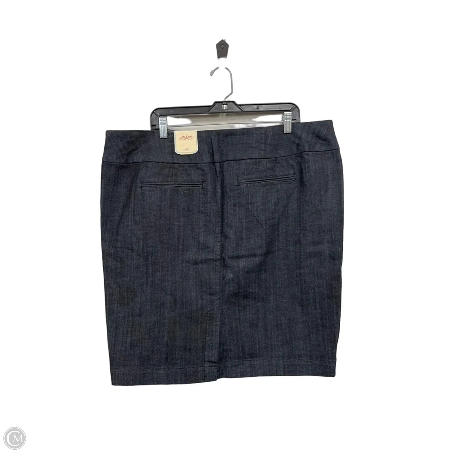 Skirt Mini & Short By One 5 One In Blue, Size: 2x