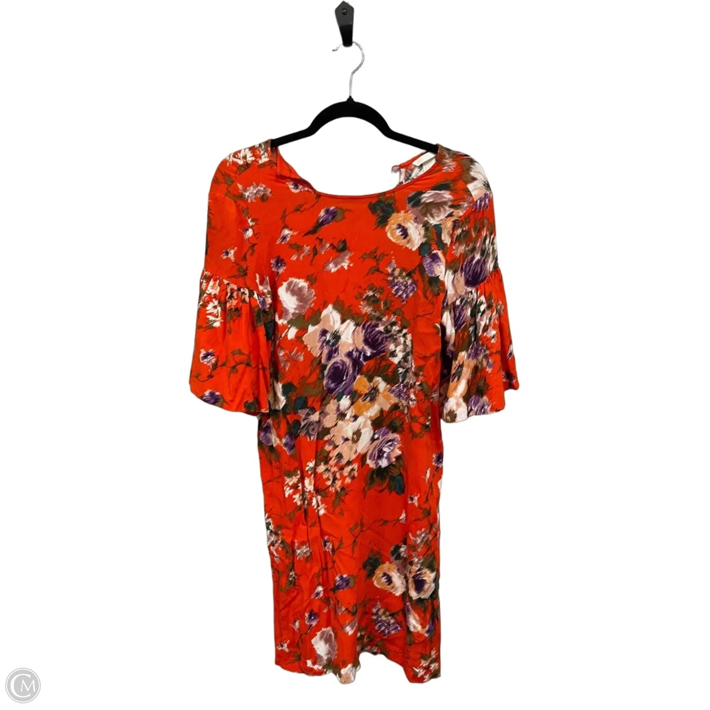 Dress Casual Short By H&m In Floral Print, Size: 4