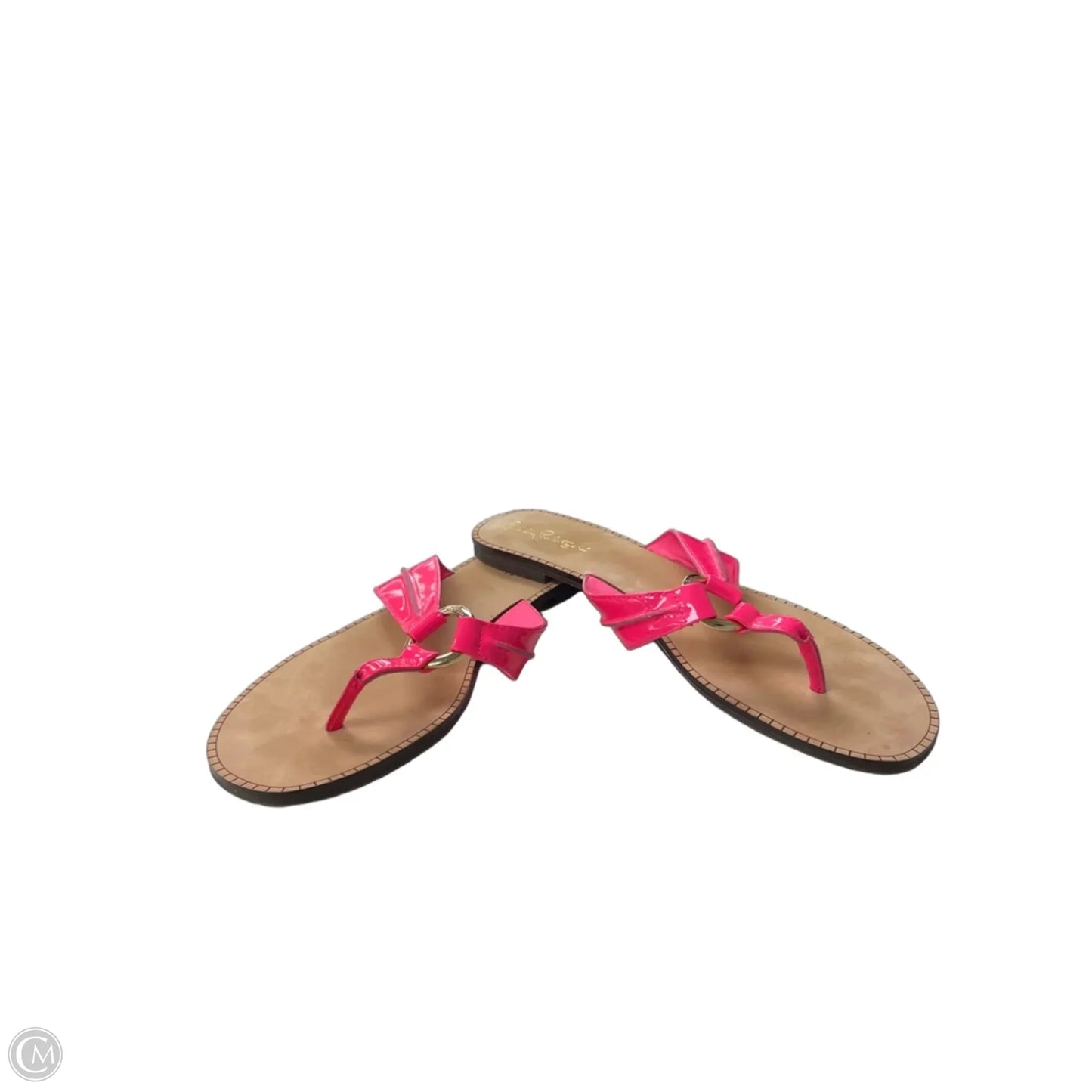 Sandals Designer By Lilly Pulitzer In Pink, Size: 9.5