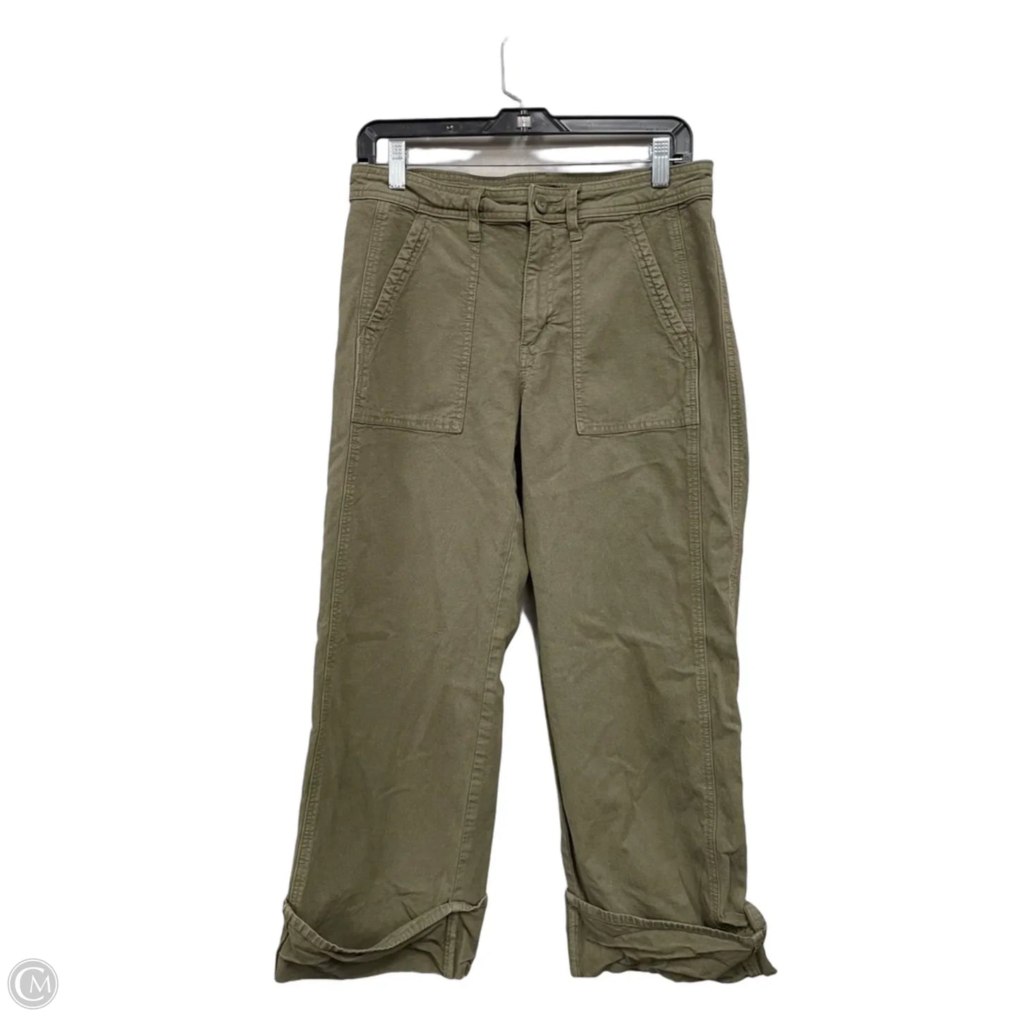 Pants Wide Leg By American Eagle In Green, Size: 8