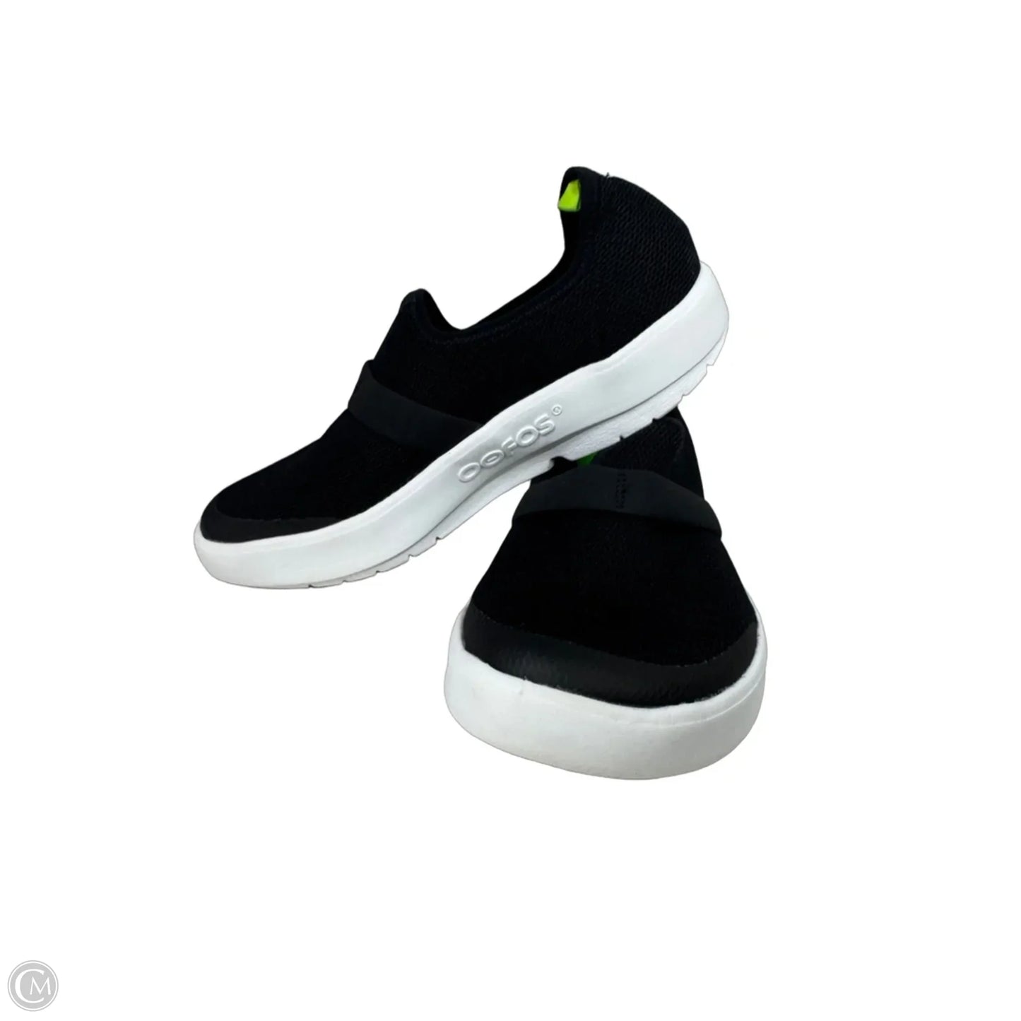 Shoes Sneakers By Oofos In Black, Size: 7.5