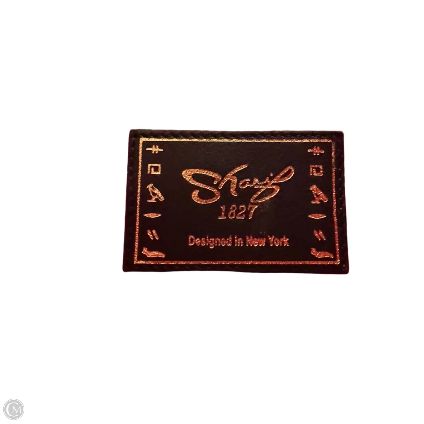 Handbag Leather By Sharif, Size: Medium