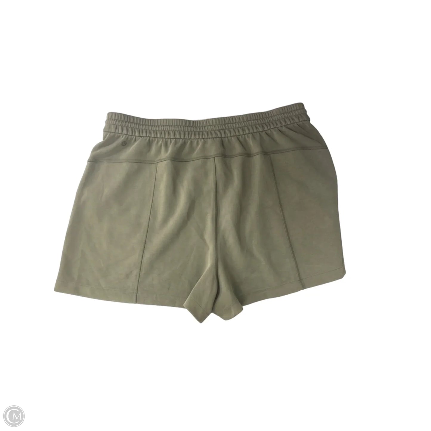 Athletic Shorts By Lululemon In Green, Size: 18