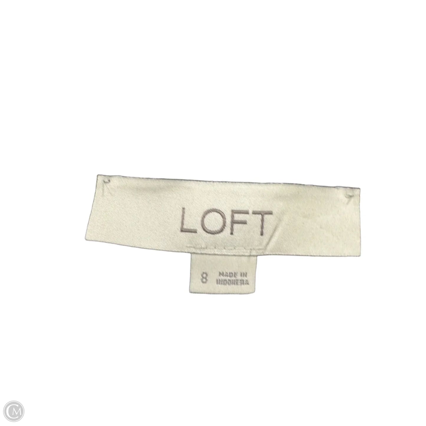 Dress Casual Short By Loft In Floral Print, Size: 8
