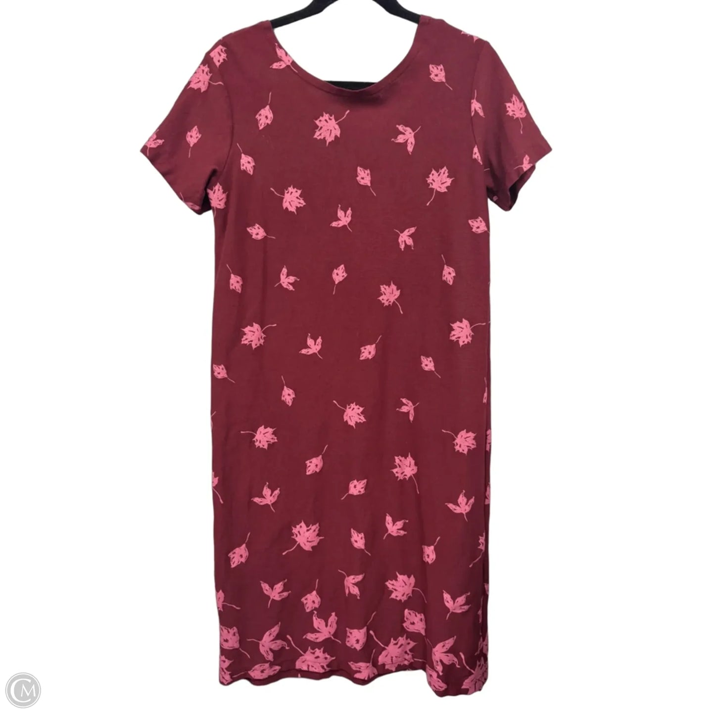 Dress Casual Midi By Clothes Mentor In Pink & Red, Size: S