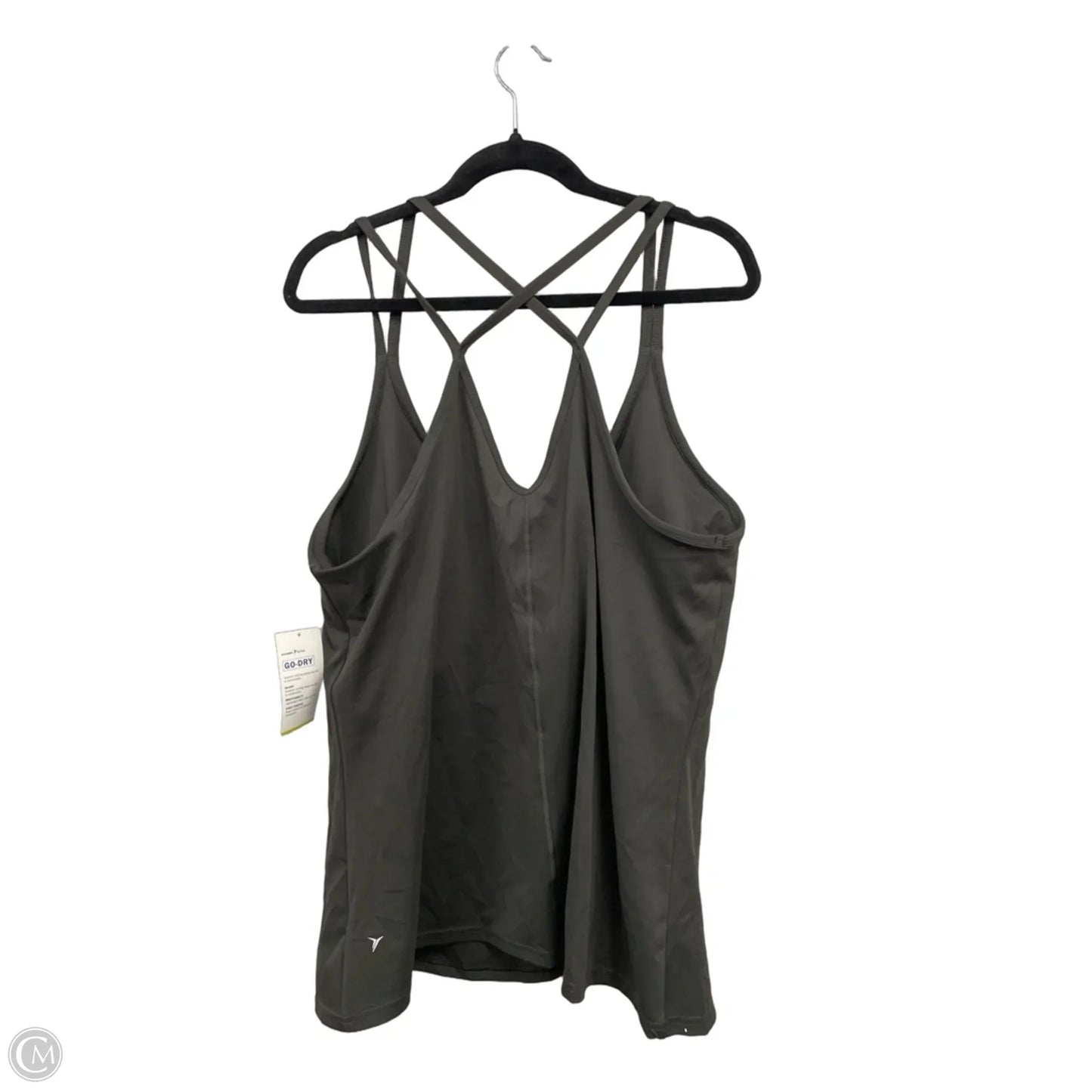 Athletic Tank Top By Old Navy In Green, Size: 2x