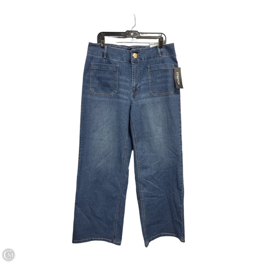 Jeans Wide Leg By Rafaella In Blue, Size: 14