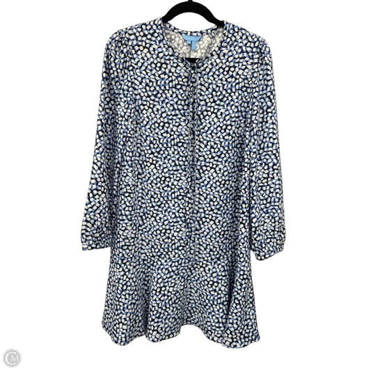 Dress Casual Short By Draper James In Blue & White, Size: Xs
