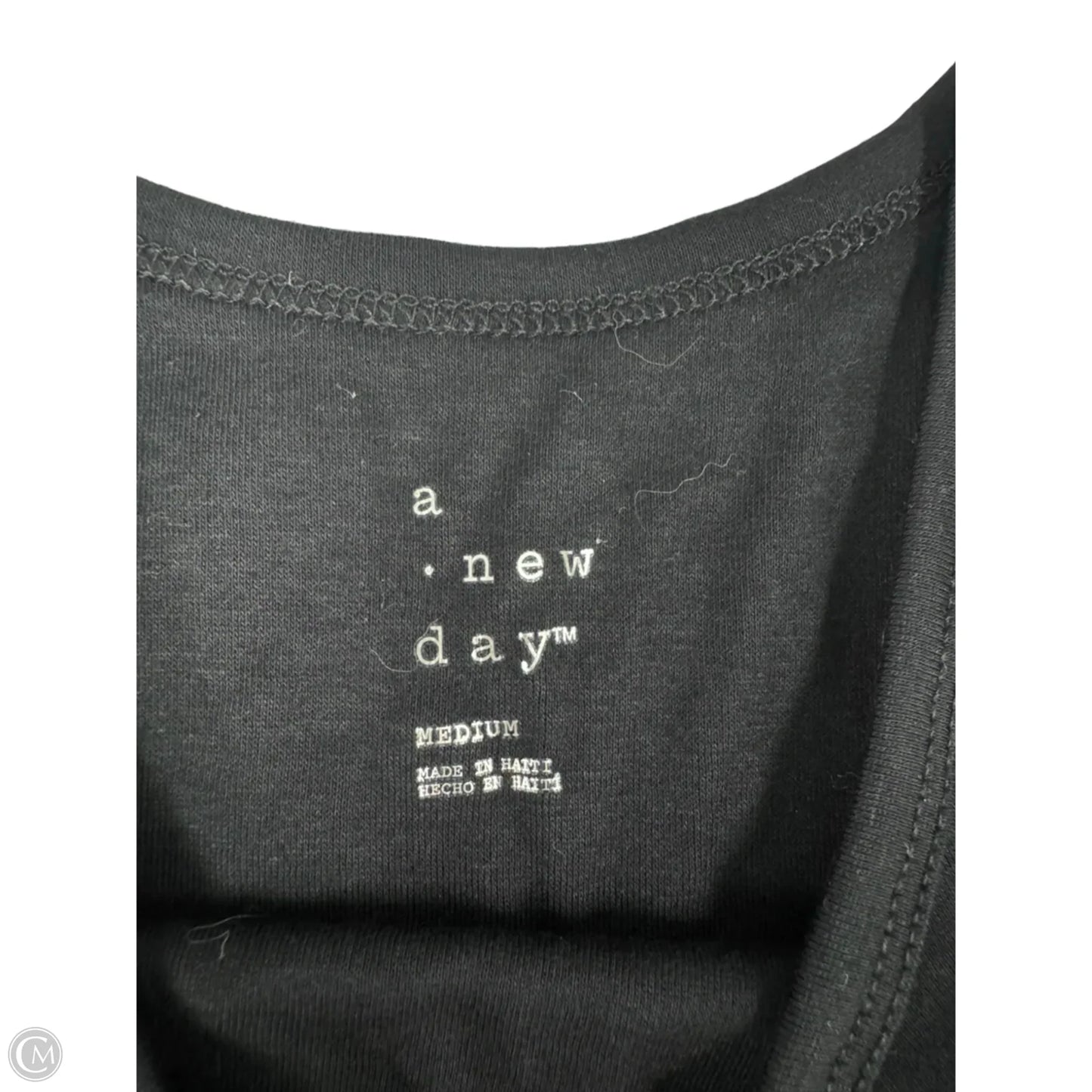 Tank Top By A New Day In Black, Size: M
