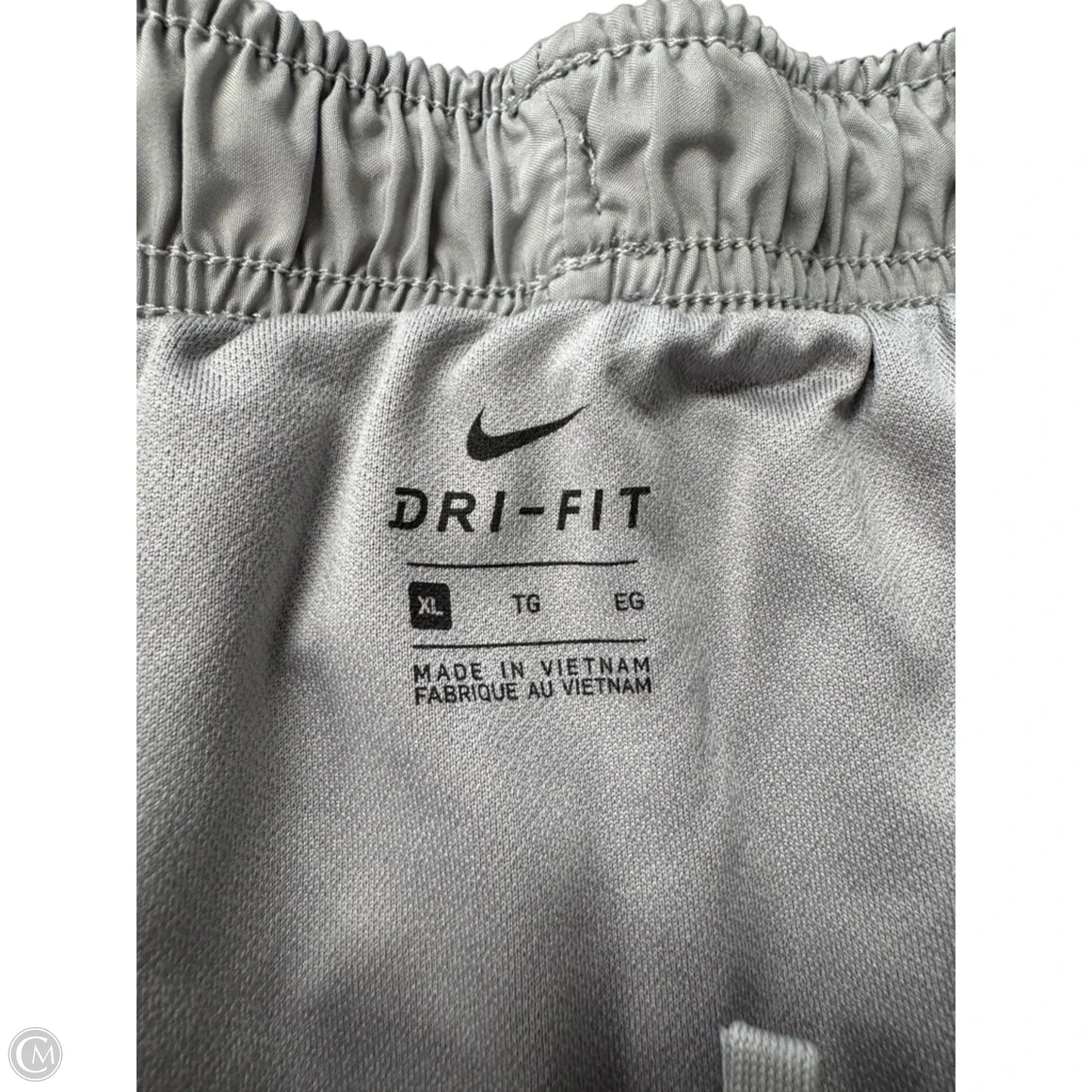 Athletic Shorts By Nike Apparel In Grey, Size: Xl