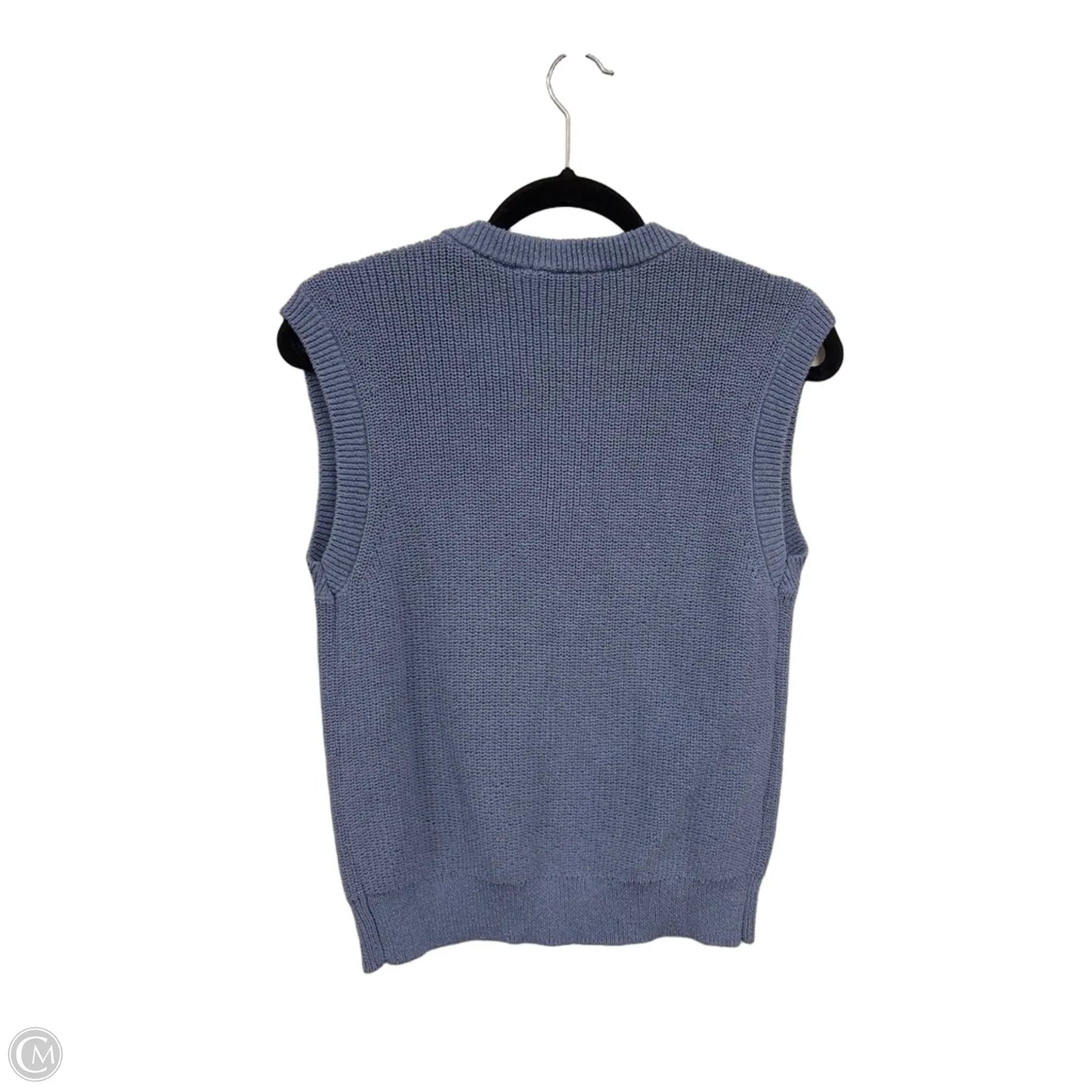 Sweater Short Sleeve By Loft In Blue, Size: Xs