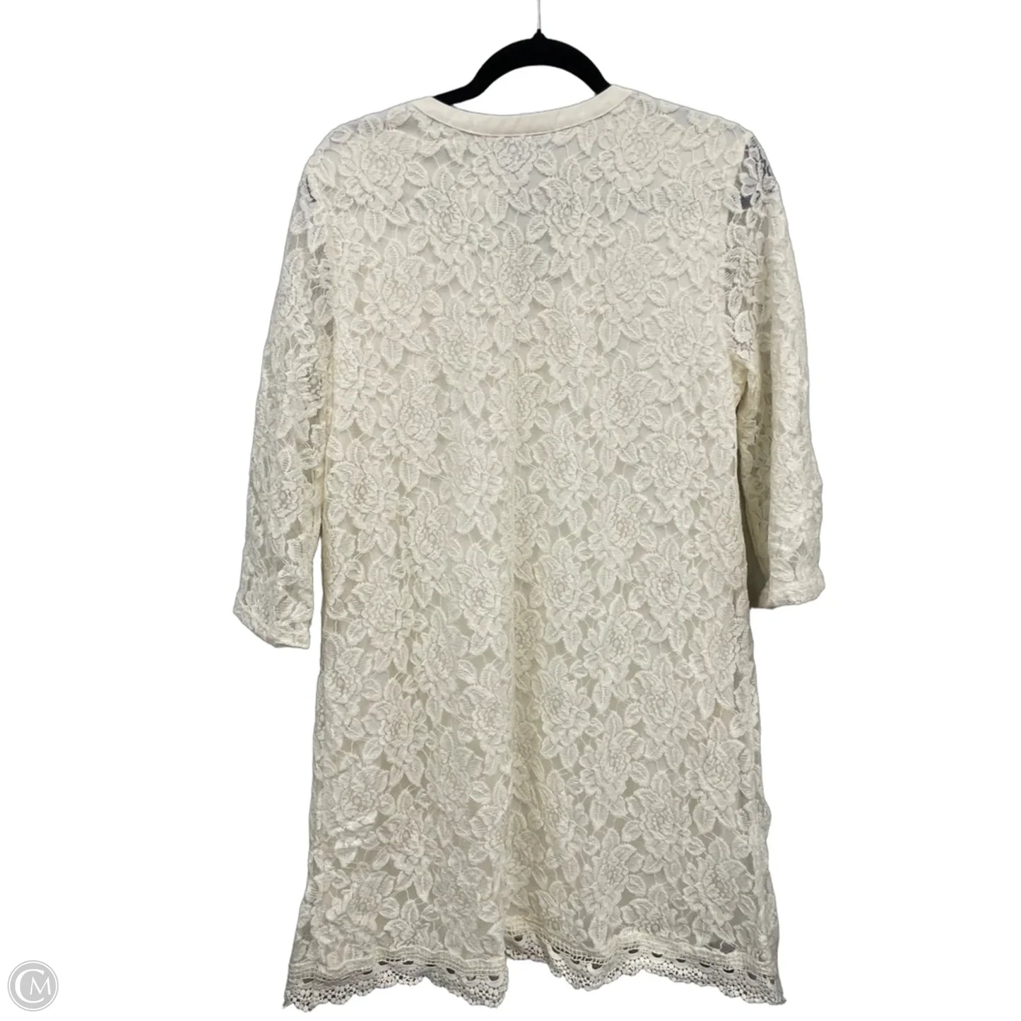 Dress Casual Short By Style And Company In Cream, Size: Lp