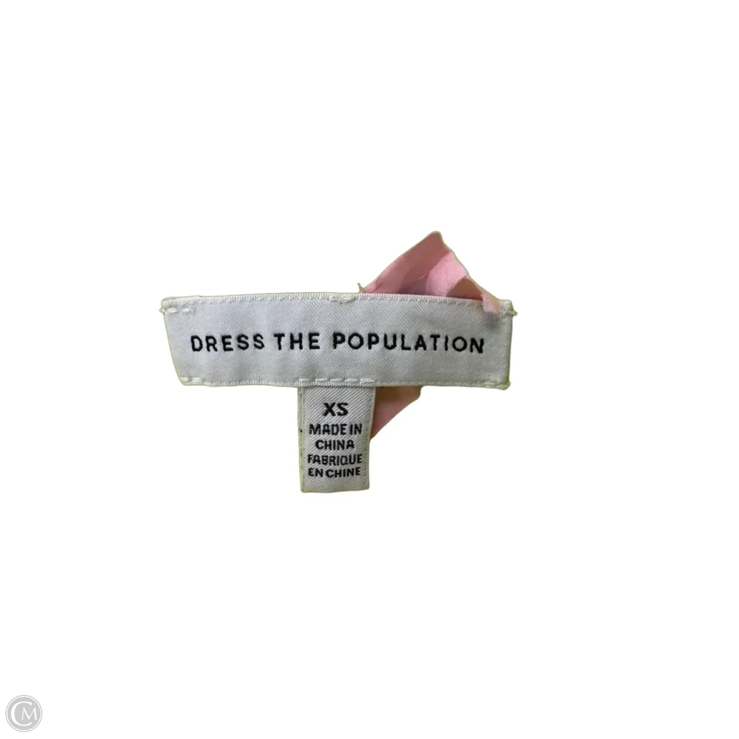 Dress Casual Midi By Dress The Population In Yellow, Size: Xs
