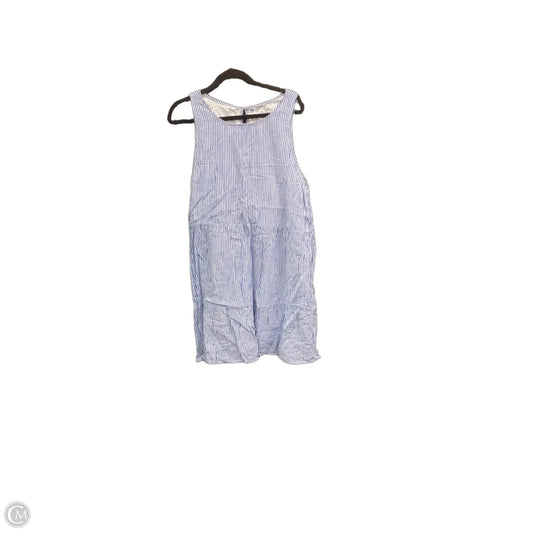 Dress Casual Short By Old Navy In Blue & White, Size: Xl