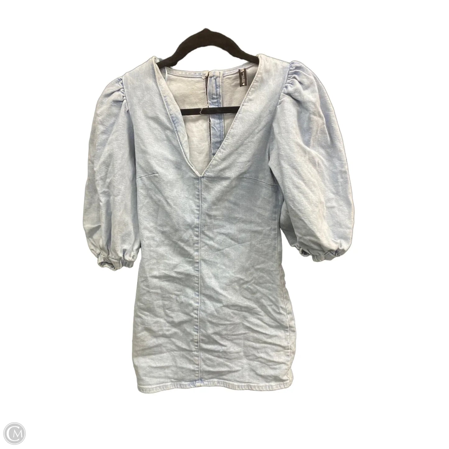 Dress Casual Short By Zara In Blue, Size: Xs