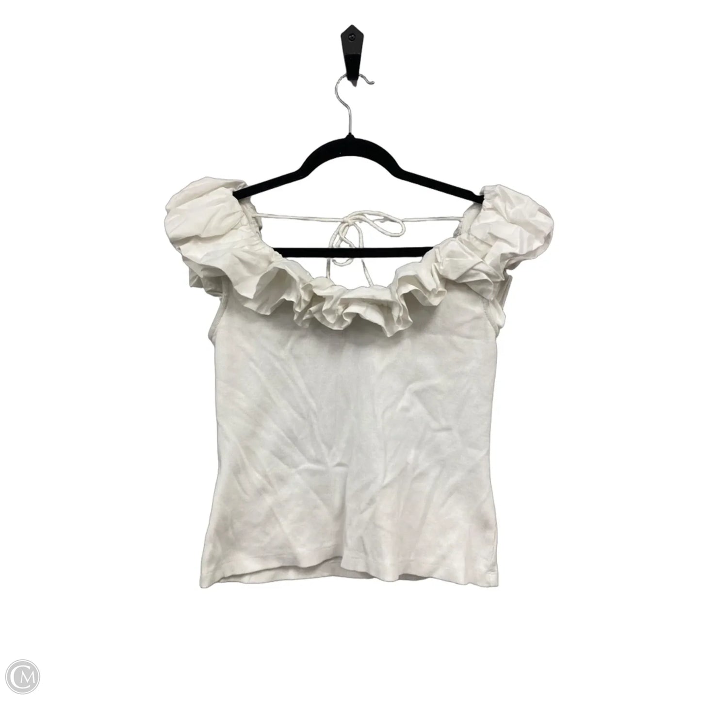 Top Sleeveless By Maeve In Cream, Size: Sp
