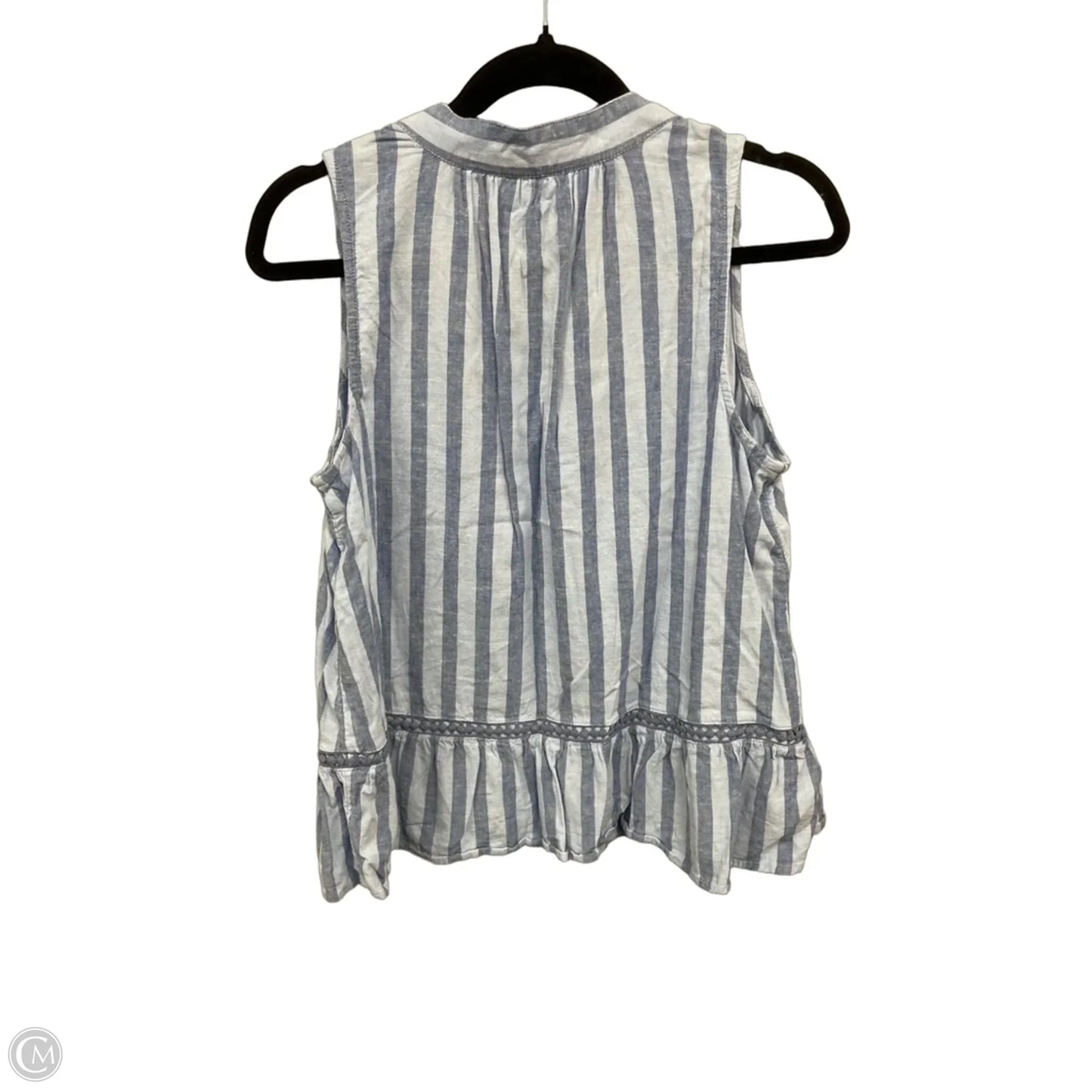 Top Sleeveless By Crown And Ivy In Blue, Size: M