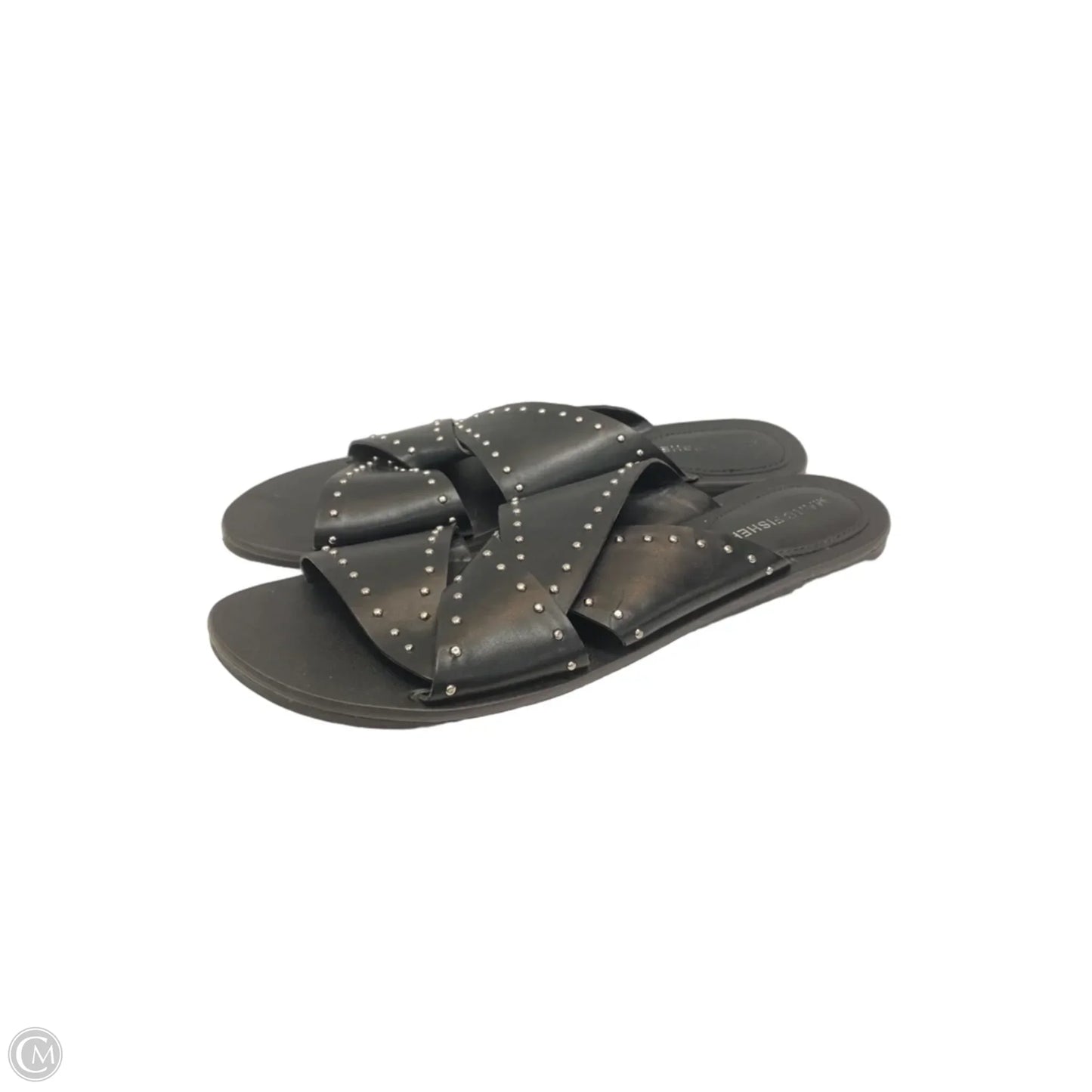 Sandals Flats By Marc Fisher In Black, Size: 7.5