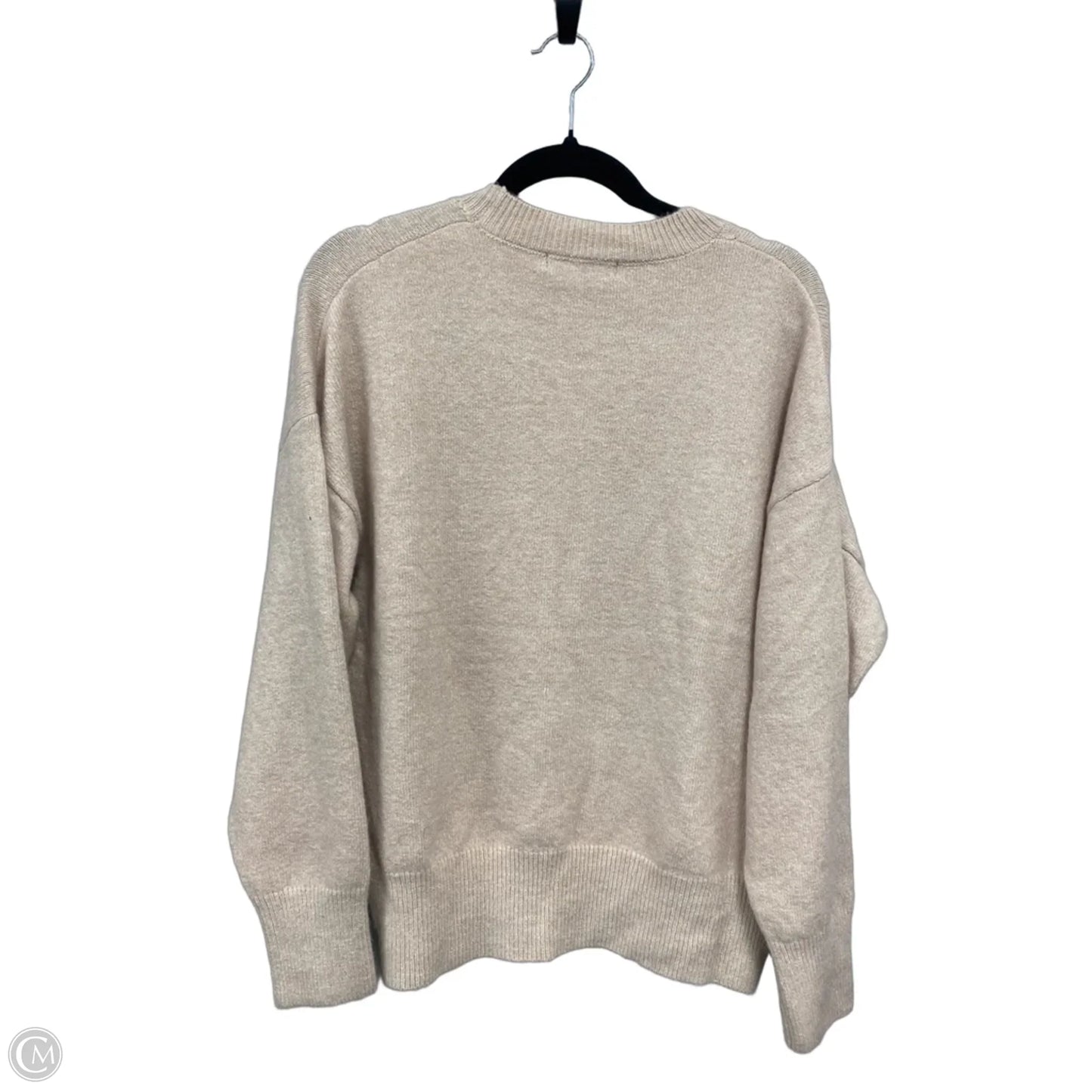 Sweater By Joan Vass In Peach, Size: L